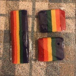 Rainbow sweat set new